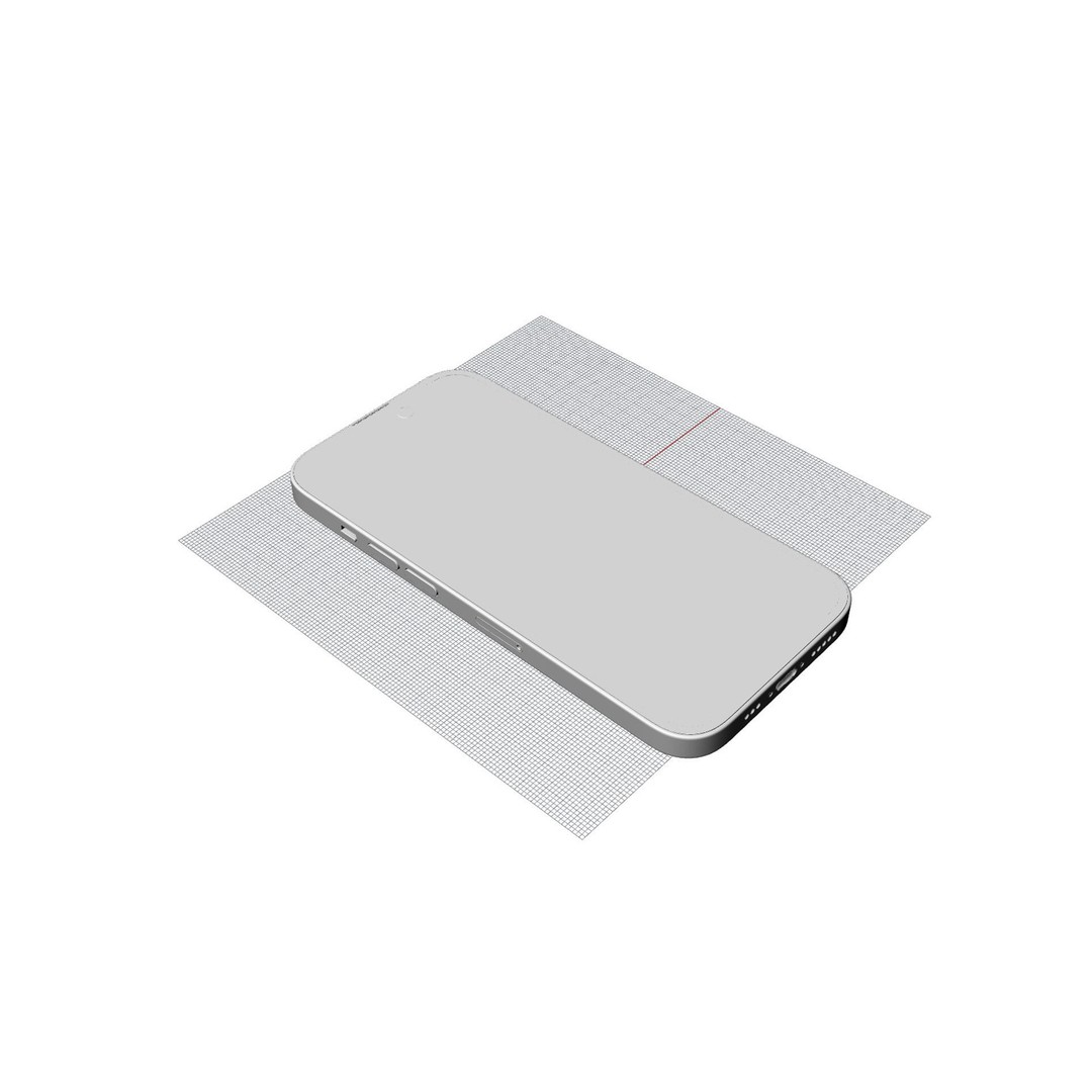 Apple iPhone 14 Pro 3D Model – High-Quality Mobile Phone Asset, FBX, OBJ - View 17