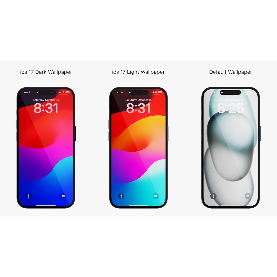 iPhone 15 & 15 Plus Black 3D Model – High Poly PBR Asset, FBX & OBJ - View 6