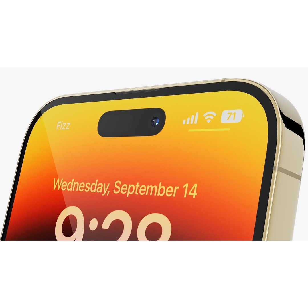 iPhone 14 Pro Max 3D Model – High Poly PBR Textures, FBX, OBJ - View 12