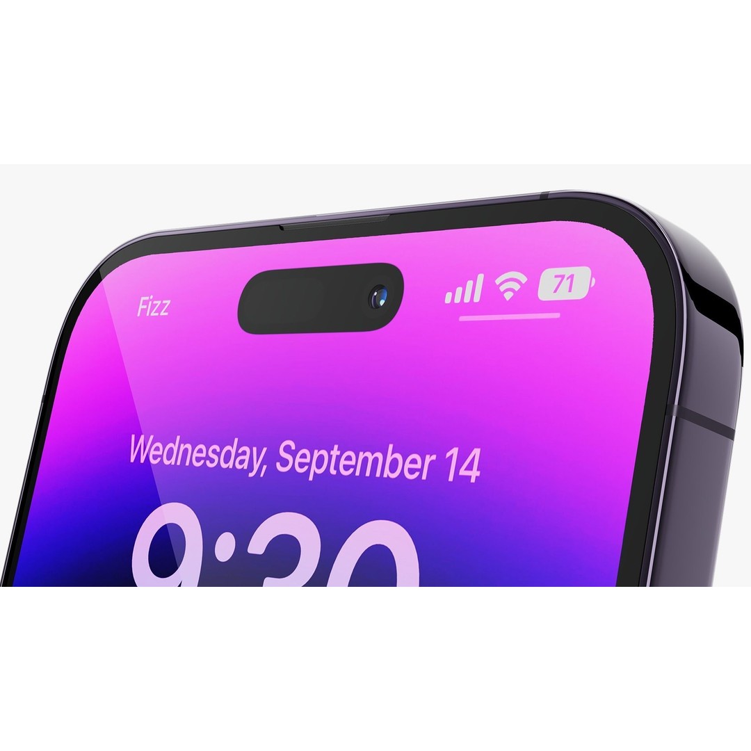 iPhone 14 Pro Max 3D Model – High Poly PBR Textures, FBX, OBJ - View 6