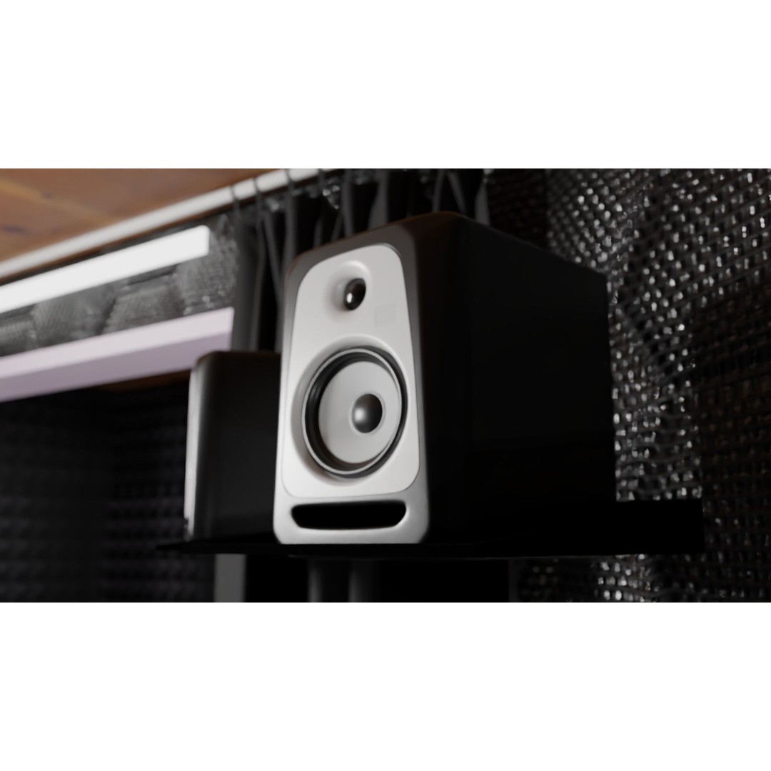 Recording Booth 3D Model – Detailed Interior Studio Asset, PBR, FBX - View 4
