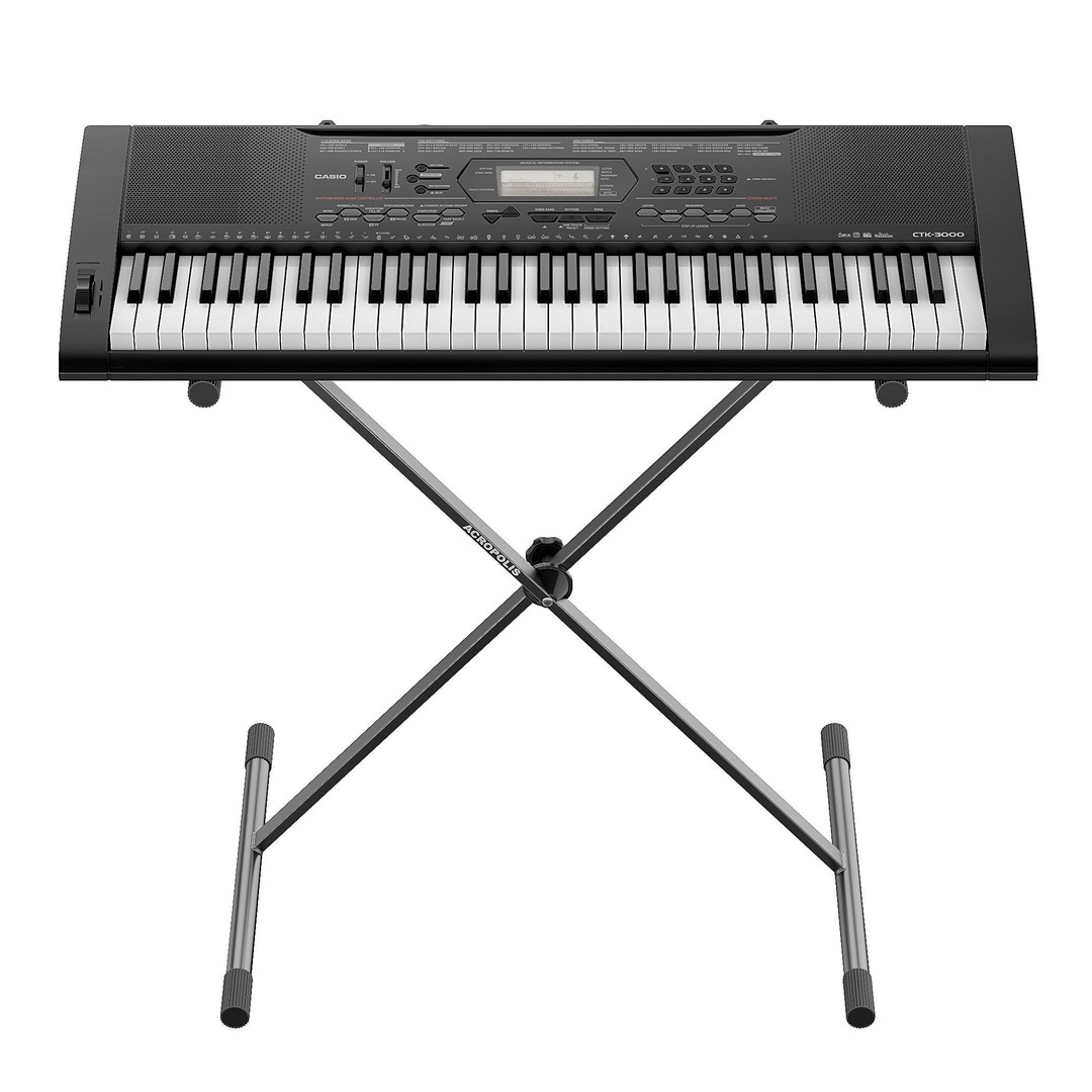 CASIO Synthesizer 3D Model – High Poly Musical Equipment, FBX, OBJ - View 5