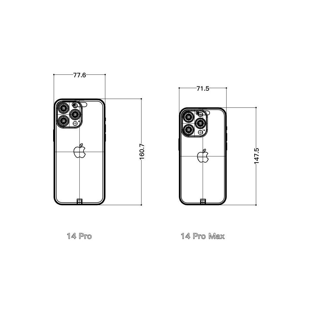 Apple iPhone 14 3D Model – High Poly PBR Game Asset, FBX, OBJ - View 14