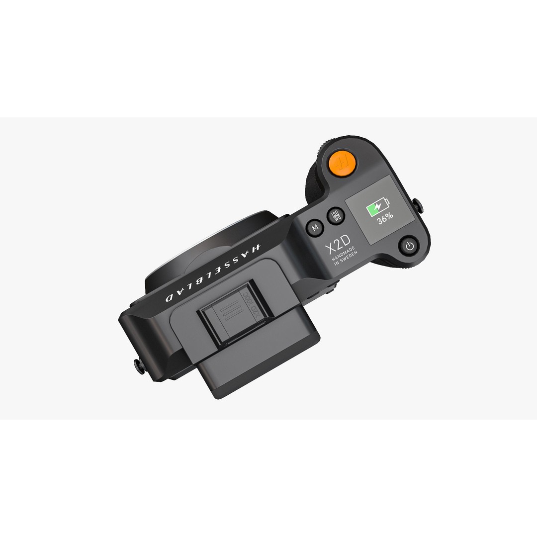 Hasselblad X2D 100c Camera 3D Model – High Poly PBR Asset, FBX - View 21