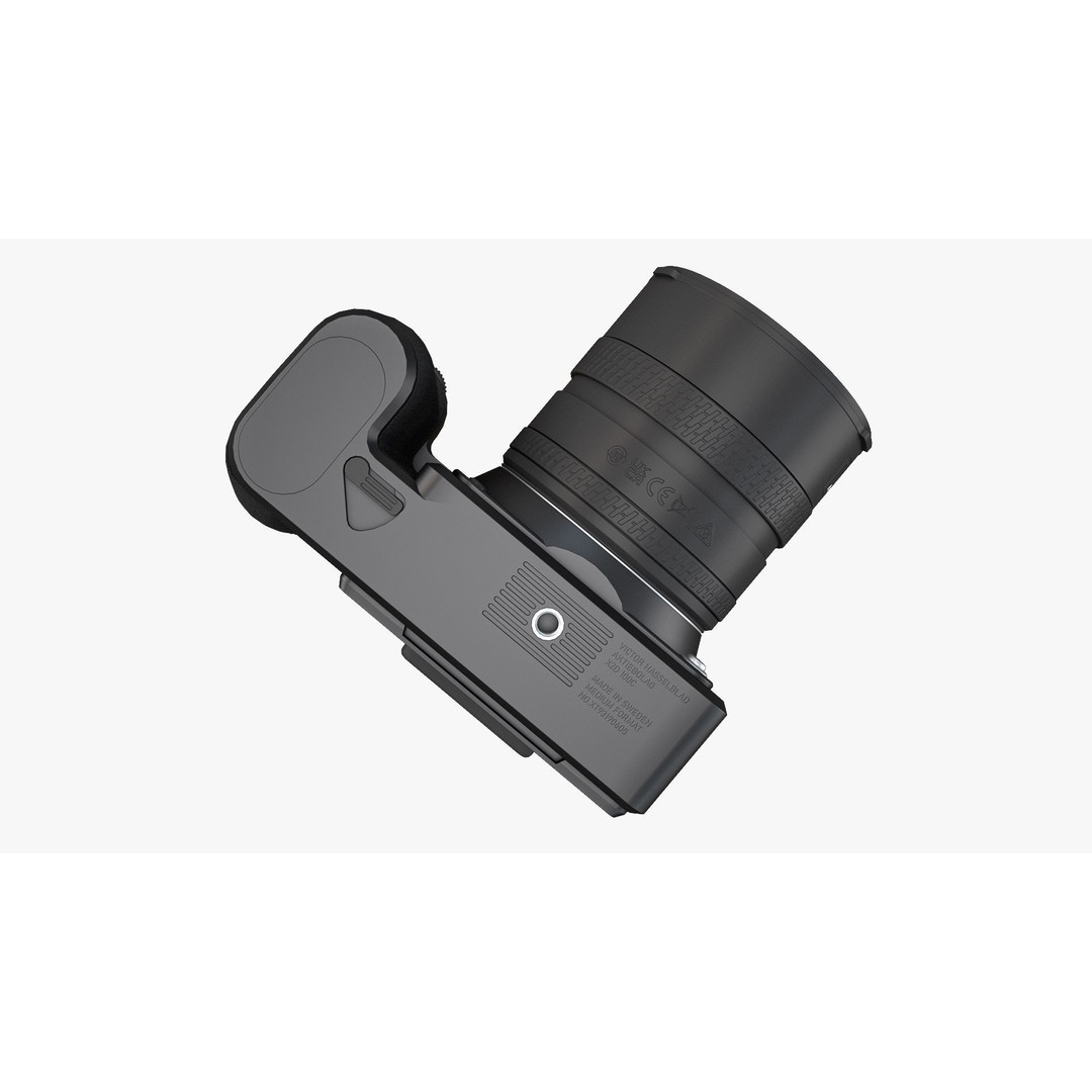 Hasselblad X2D 100c Camera 3D Model – High Poly PBR Asset, FBX - View 8