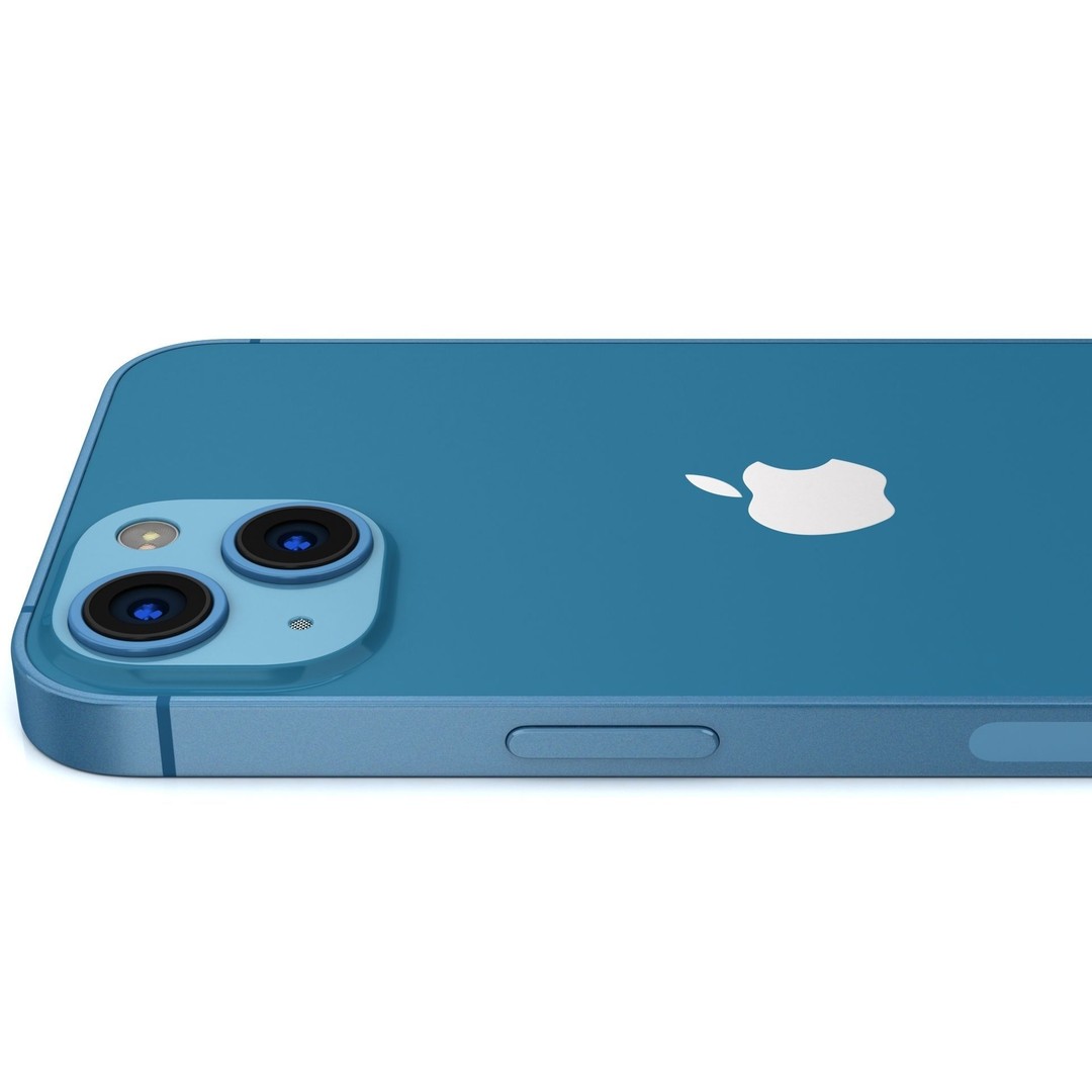 Apple iPhone 13 3D Model – High Poly PBR Asset, FBX, OBJ - View 11