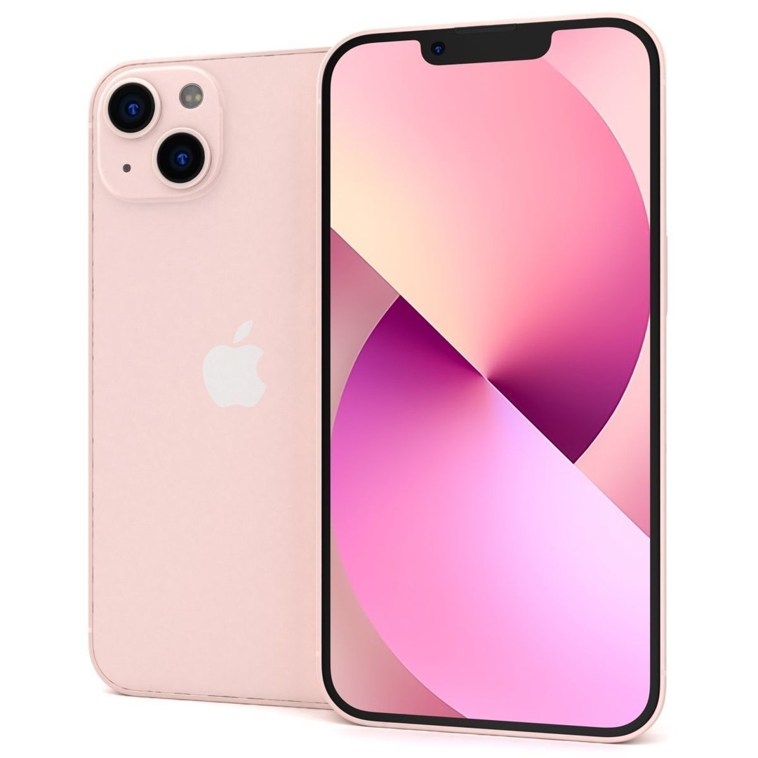 Apple iPhone 13 3D Model – High Poly PBR Asset, FBX, OBJ - View 23