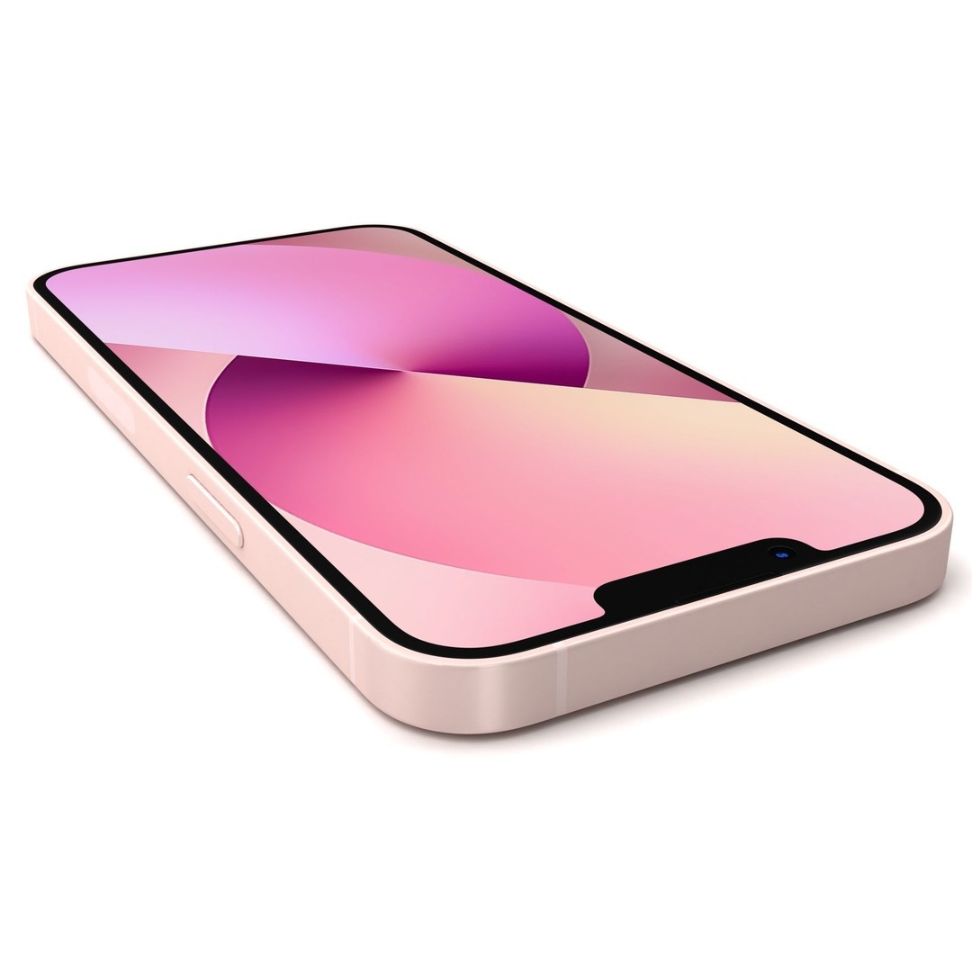 Apple iPhone 13 3D Model – High Poly PBR Asset, FBX, OBJ - View 30