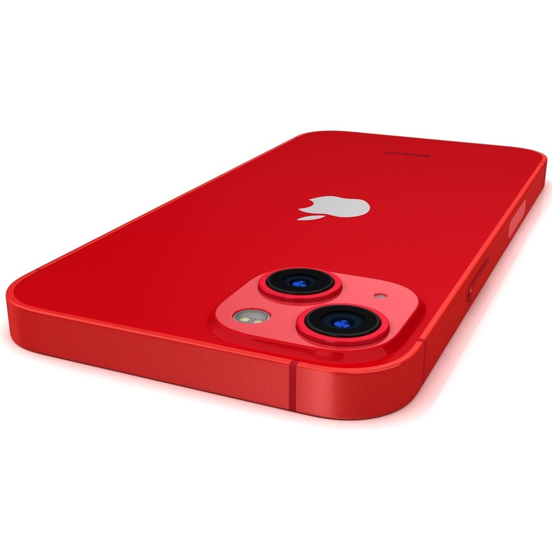 Apple iPhone 13 3D Model – High Poly PBR Asset, FBX, OBJ - View 39