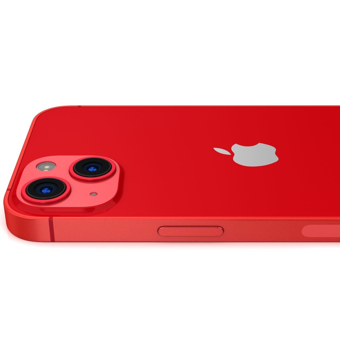 Apple iPhone 13 3D Model – High Poly PBR Asset, FBX, OBJ - View 42