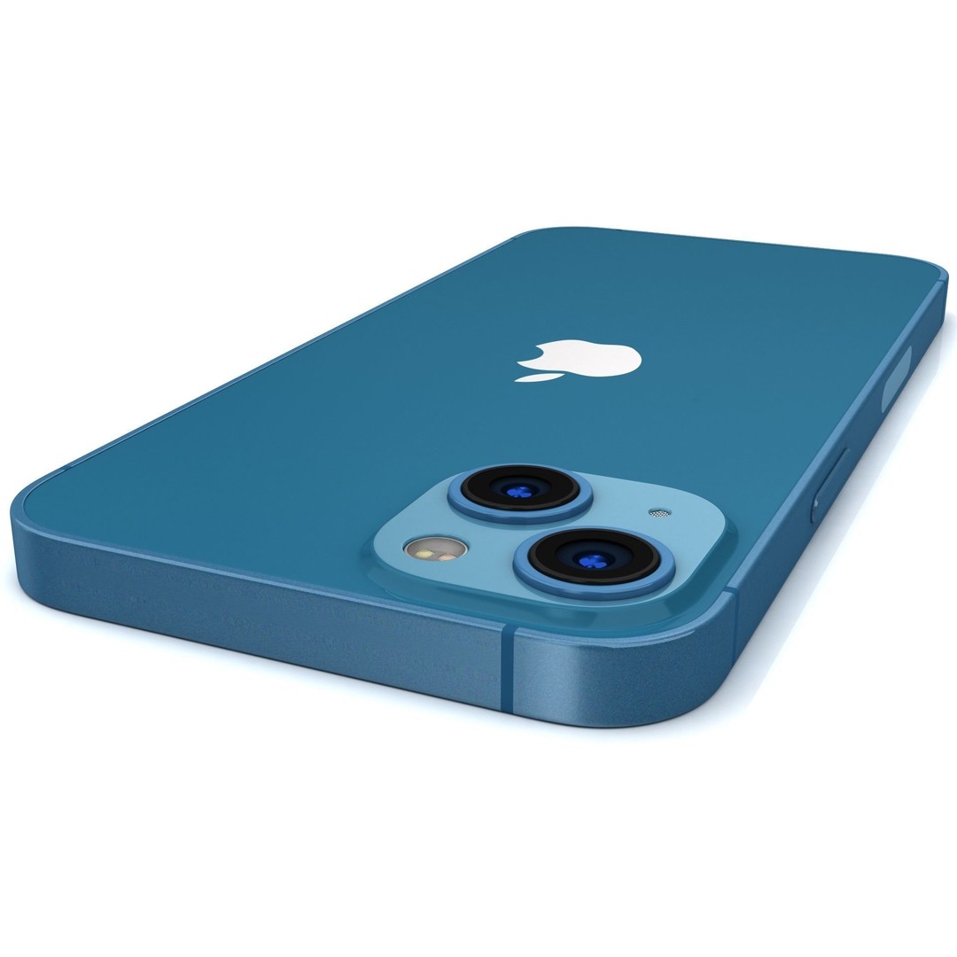 Apple iPhone 13 3D Model – High Poly PBR Asset, FBX, OBJ - View 8