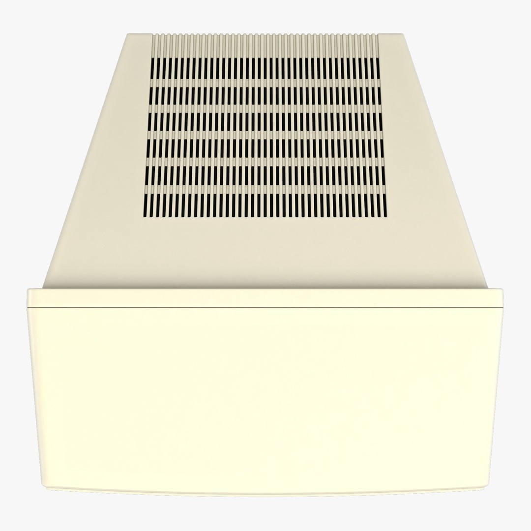 CRT Monitor 3D Model – High Poly Retro Display, FBX, OBJ, STL - View 12