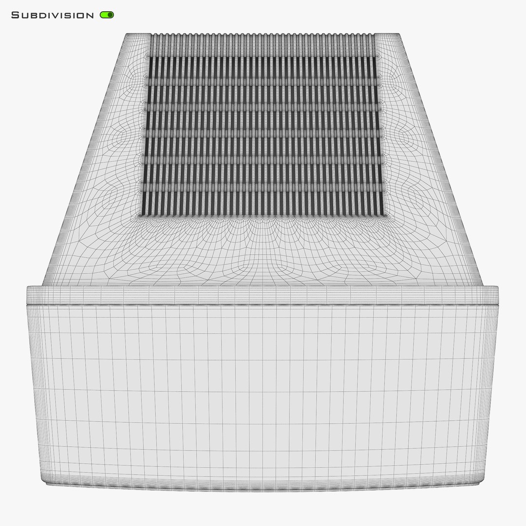 CRT Monitor 3D Model – High Poly Retro Display, FBX, OBJ, STL - View 32