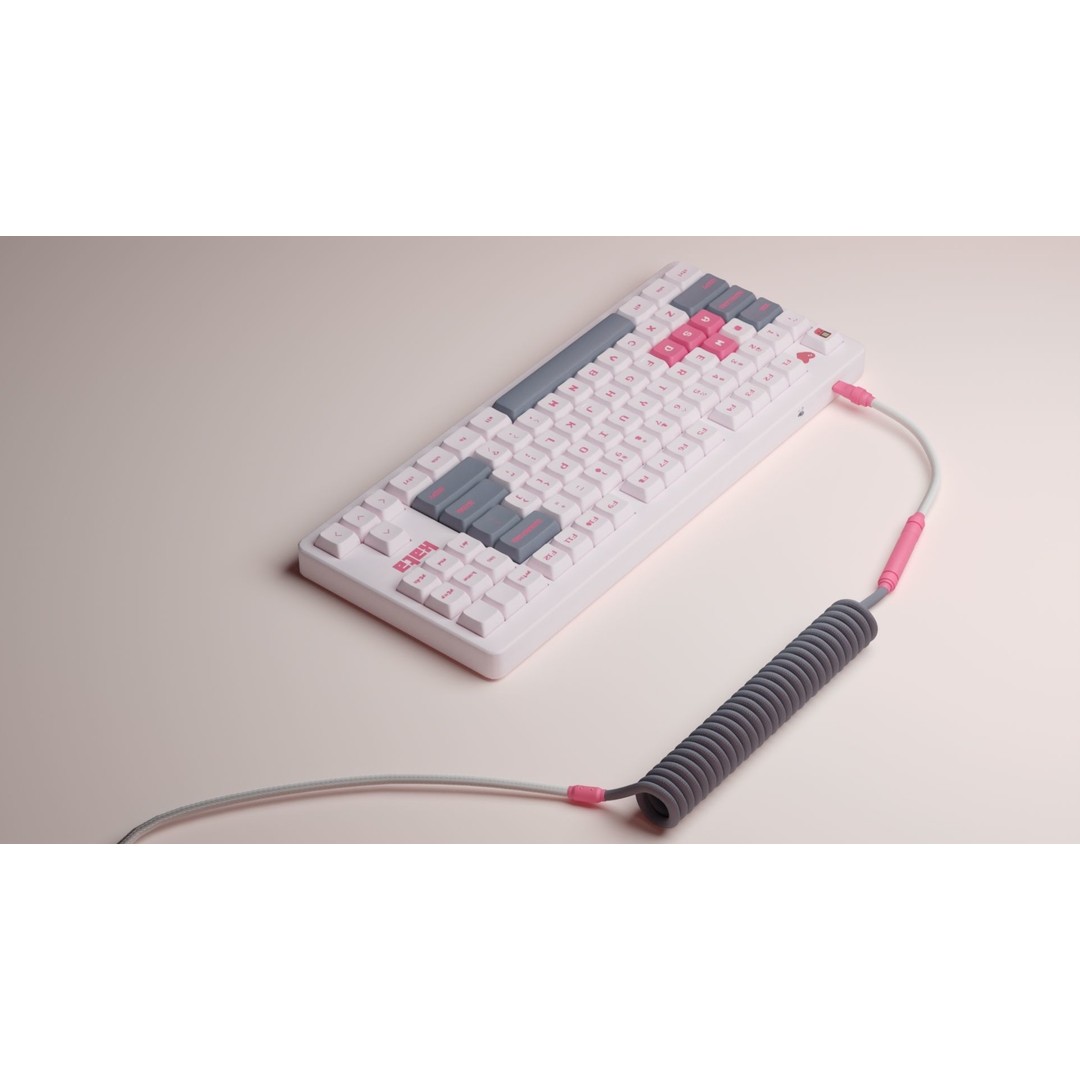 Mechanical Keyboard 3D Model – Arcade Style, PBR Textures, FBX - View 22