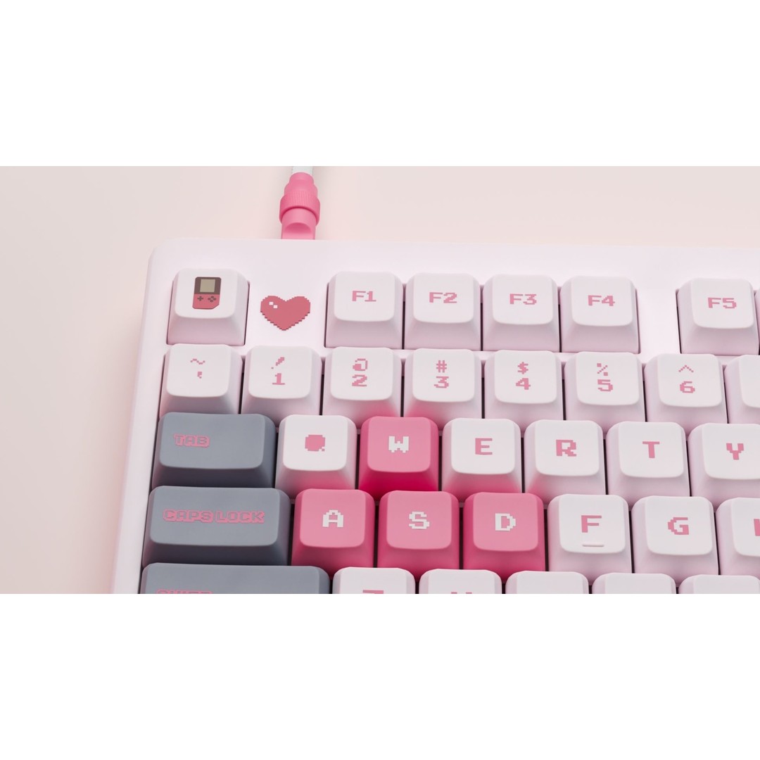 Mechanical Keyboard 3D Model – Arcade Style, PBR Textures, FBX - View 23