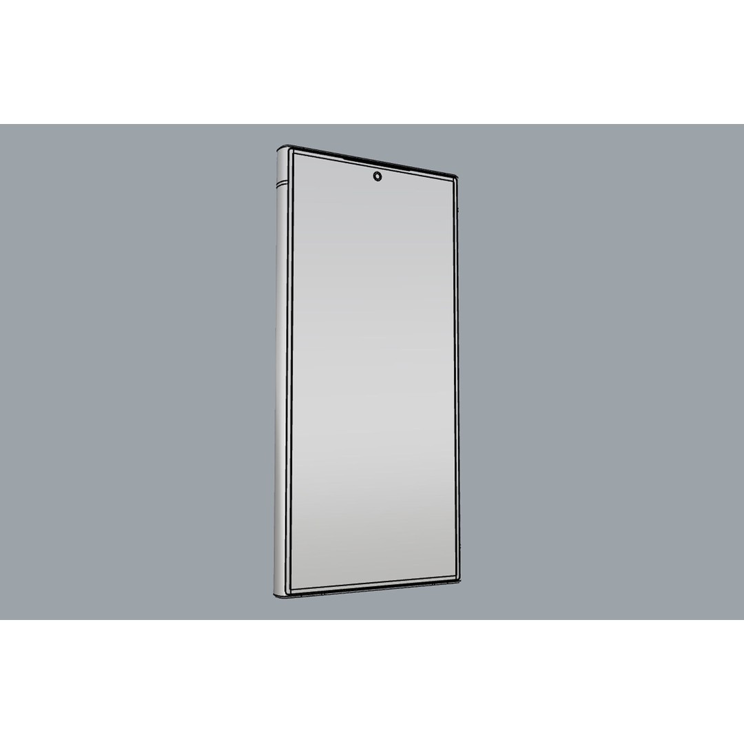 SAMSUNG Galaxy S24 3D Model – High Poly Smartphone Asset, FBX, OBJ - View 42