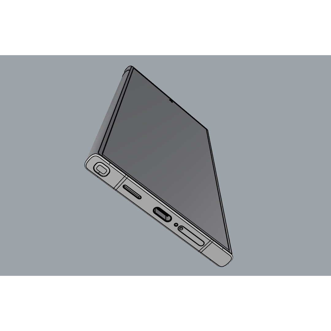 SAMSUNG Galaxy S24 3D Model – High Poly Smartphone Asset, FBX, OBJ - View 48