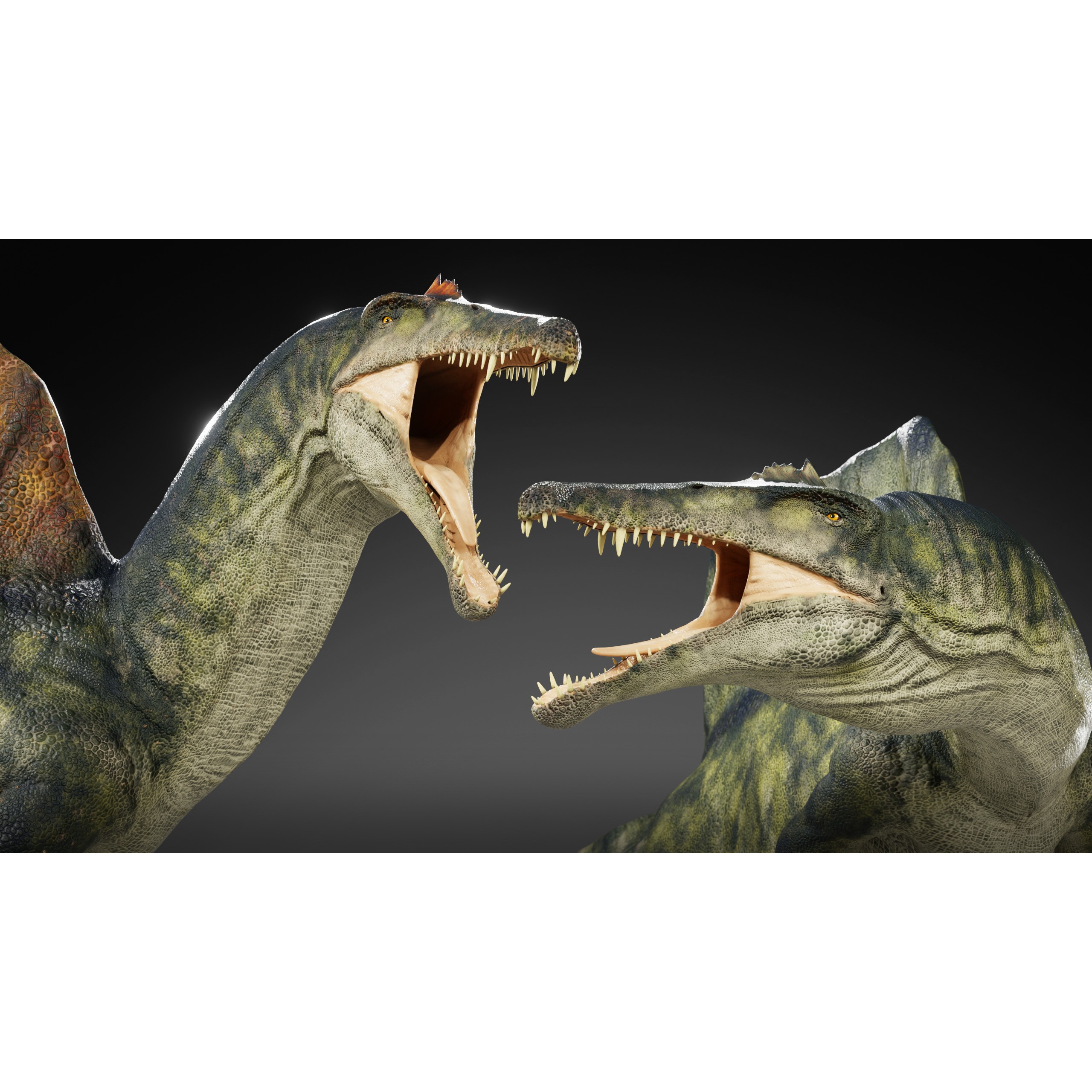 Spinosaurus - Low-Poly Game-Ready 3D Model - View 4