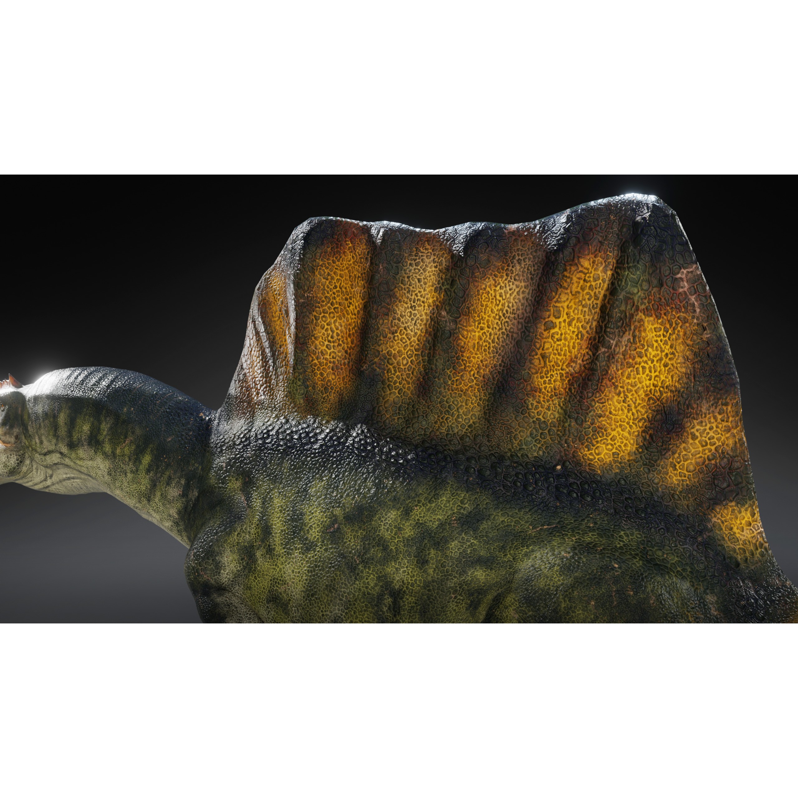 Spinosaurus - Low-Poly Game-Ready 3D Model - View 8