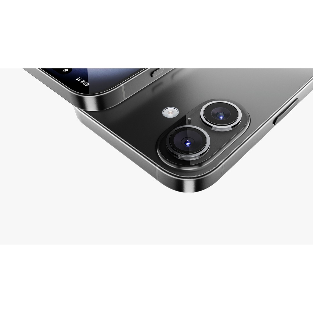 Apple iPhone 16 Black 3D Model – High Poly PBR Asset, FBX, OBJ - View 12