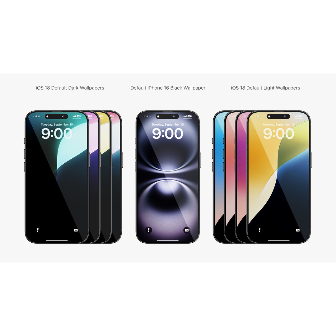 Apple iPhone 16 Black 3D Model – High Poly PBR Asset, FBX, OBJ - View 4