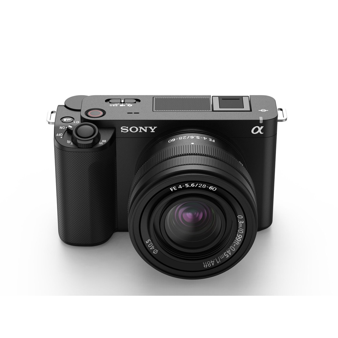 Sony Alpha ZV-E1 3D Model – Mirrorless Camera with FE 28-60mm Lens, FBX - View 12