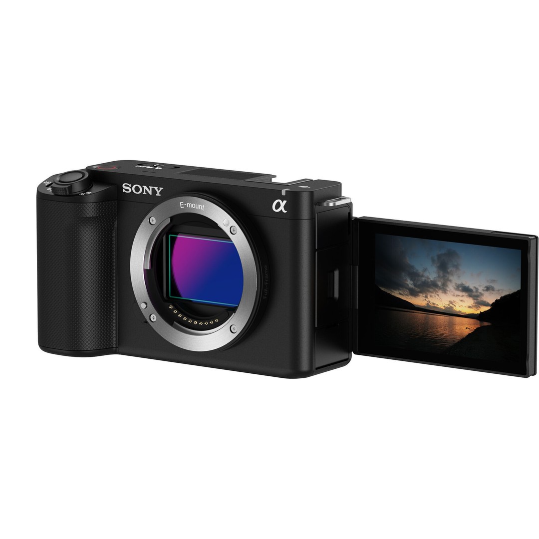 Sony Alpha ZV-E1 3D Model – Mirrorless Camera with FE 28-60mm Lens, FBX - View 15