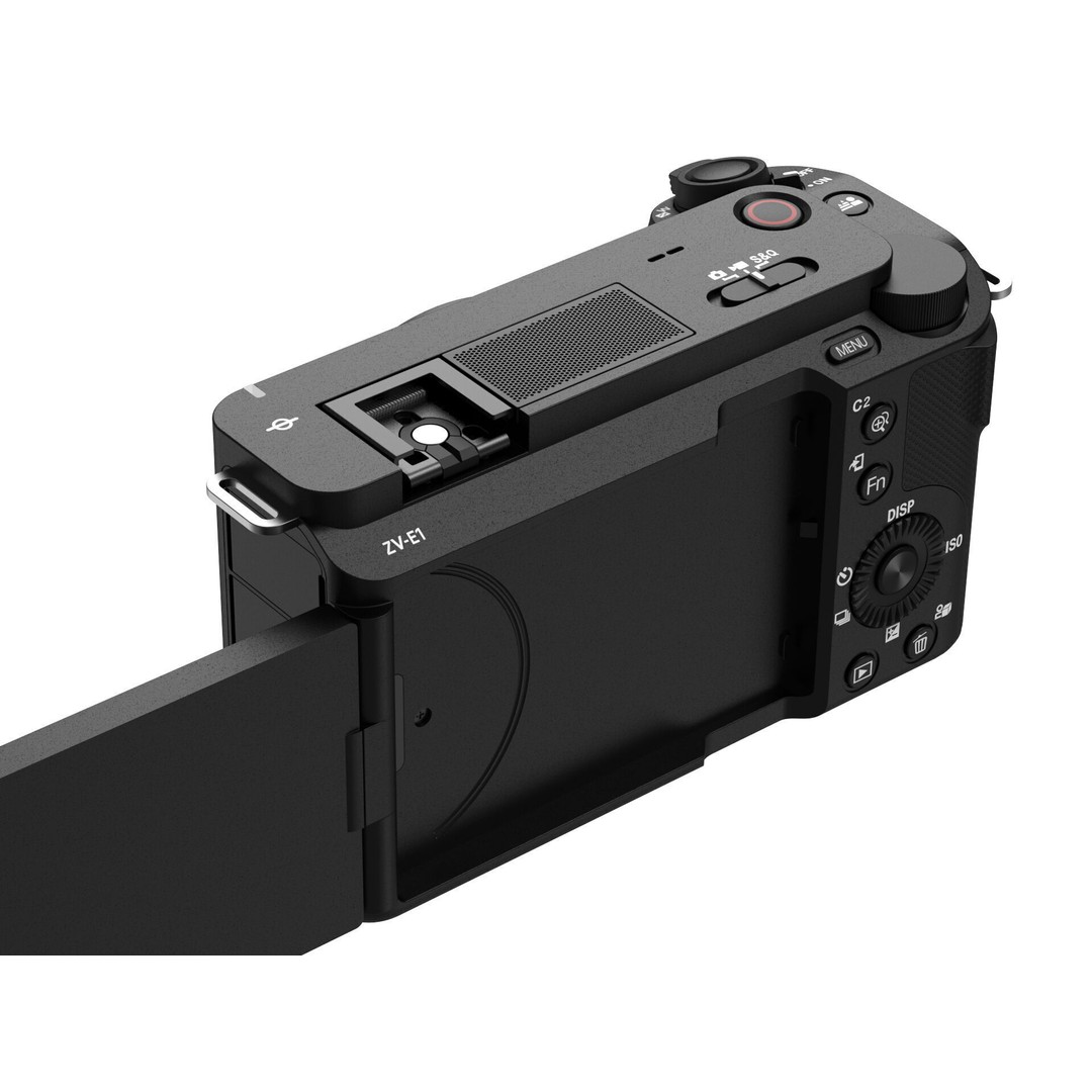 Sony Alpha ZV-E1 3D Model – Mirrorless Camera with FE 28-60mm Lens, FBX - View 16