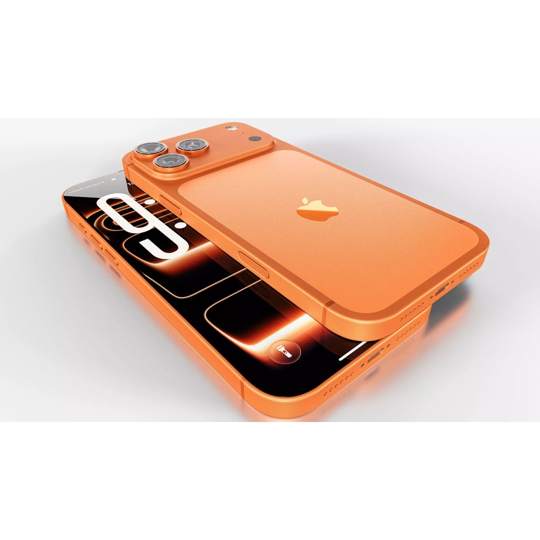 Apple iPhone 17 Pro Max 3D Model – High Poly PBR Asset, FBX & OBJ Formats - View 14