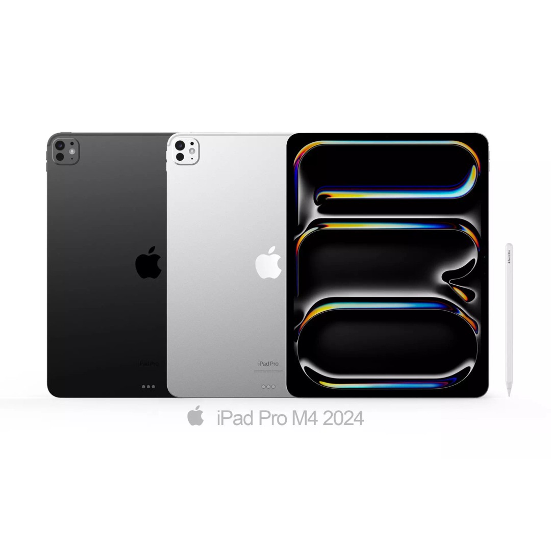 Apple iPad Pro M5 3D Model – Realistic High-Poly Design, FBX & OBJ Formats - View 2