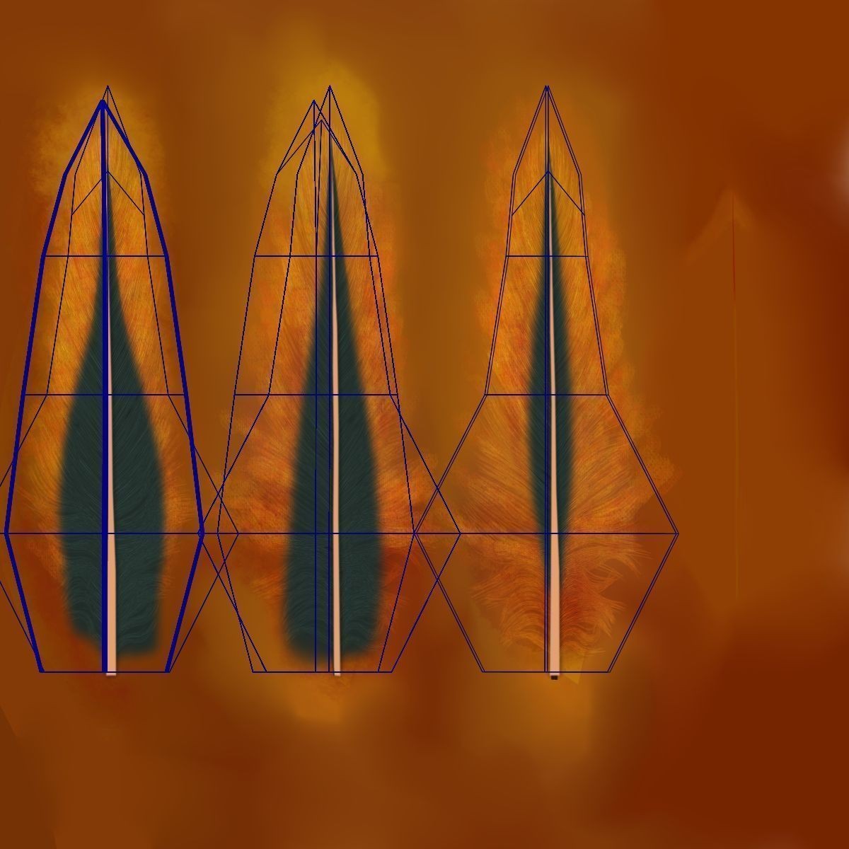 Black Cock - Rigged Animated Game-Ready 3D Model