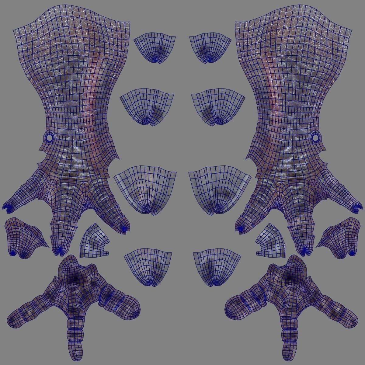 Black Cock - Rigged Animated Game-Ready 3D Model - View 40