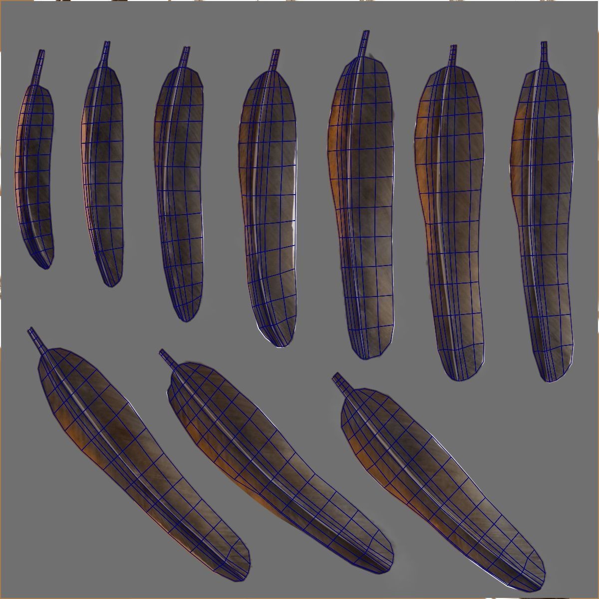 Black Cock - Rigged Animated Game-Ready 3D Model - View 42