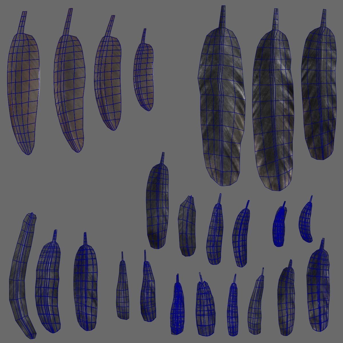 Black Cock - Rigged Animated Game-Ready 3D Model - View 47