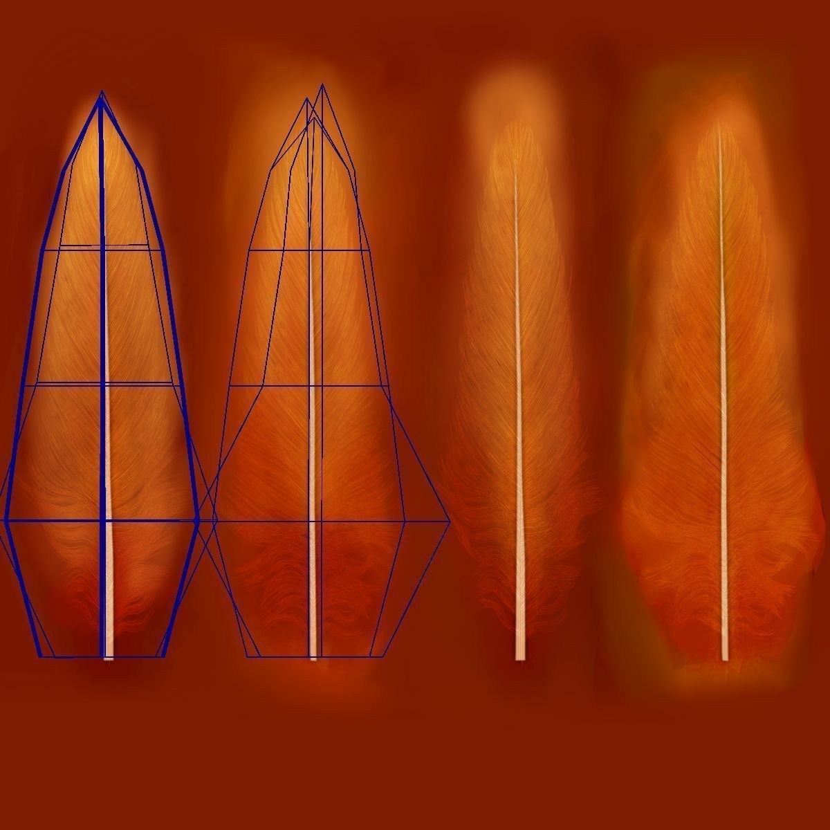 Black Cock - Rigged Animated Game-Ready 3D Model - View 51