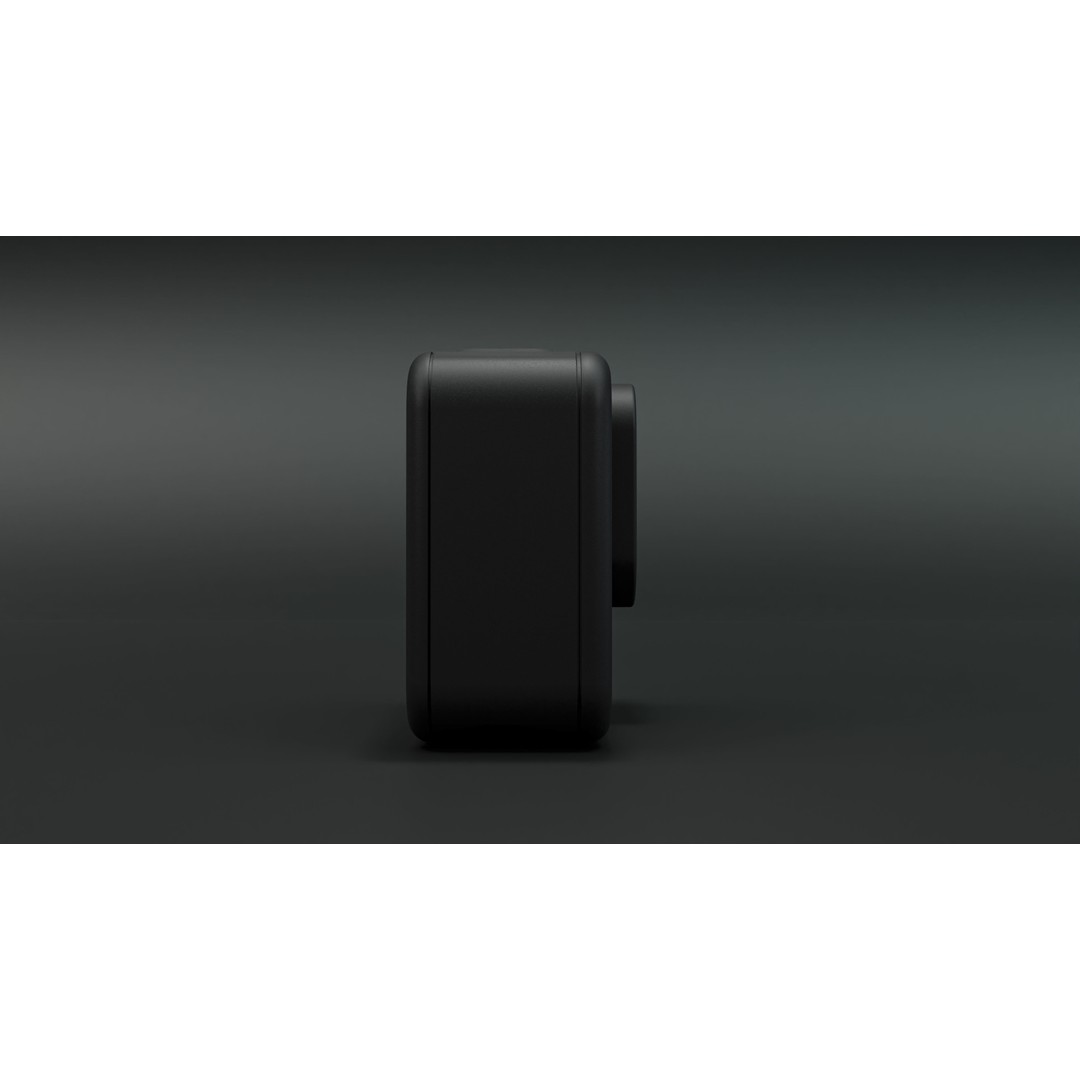 GoPro 8 Black 3D Model – Realistic Rigged Camera for Blender - View 13