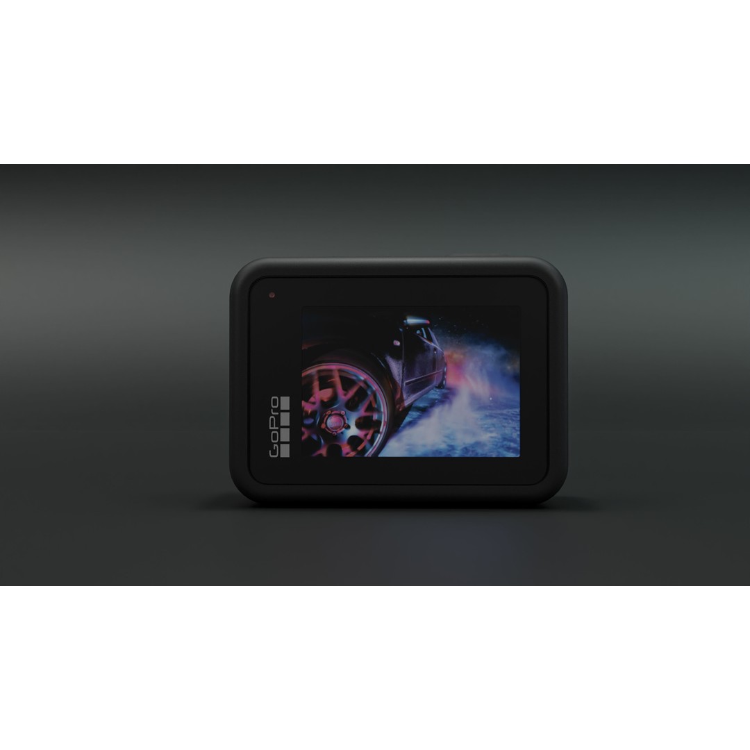 GoPro 8 Black 3D Model – Realistic Rigged Camera for Blender - View 15