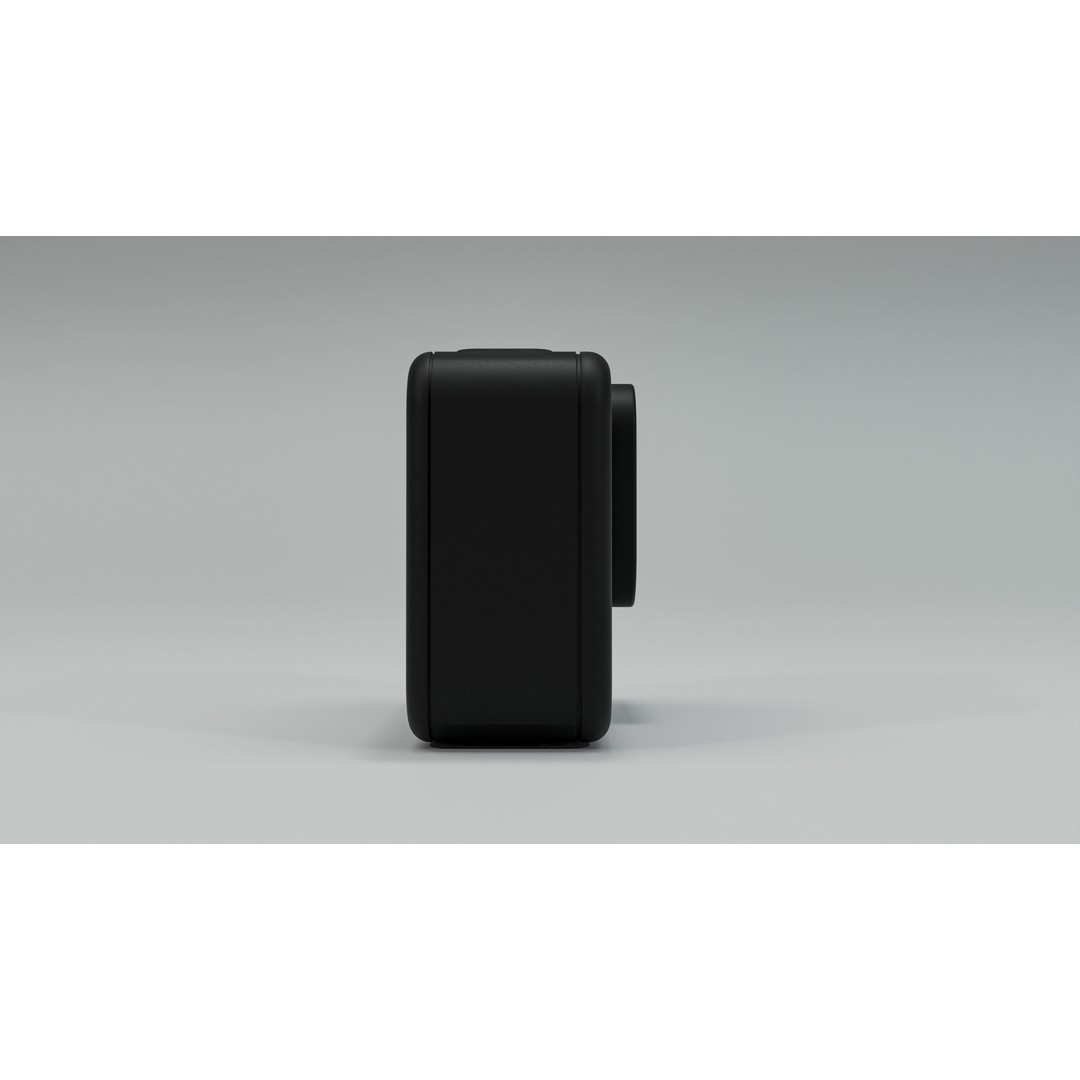 GoPro 8 Black 3D Model – Realistic Rigged Camera for Blender - View 20