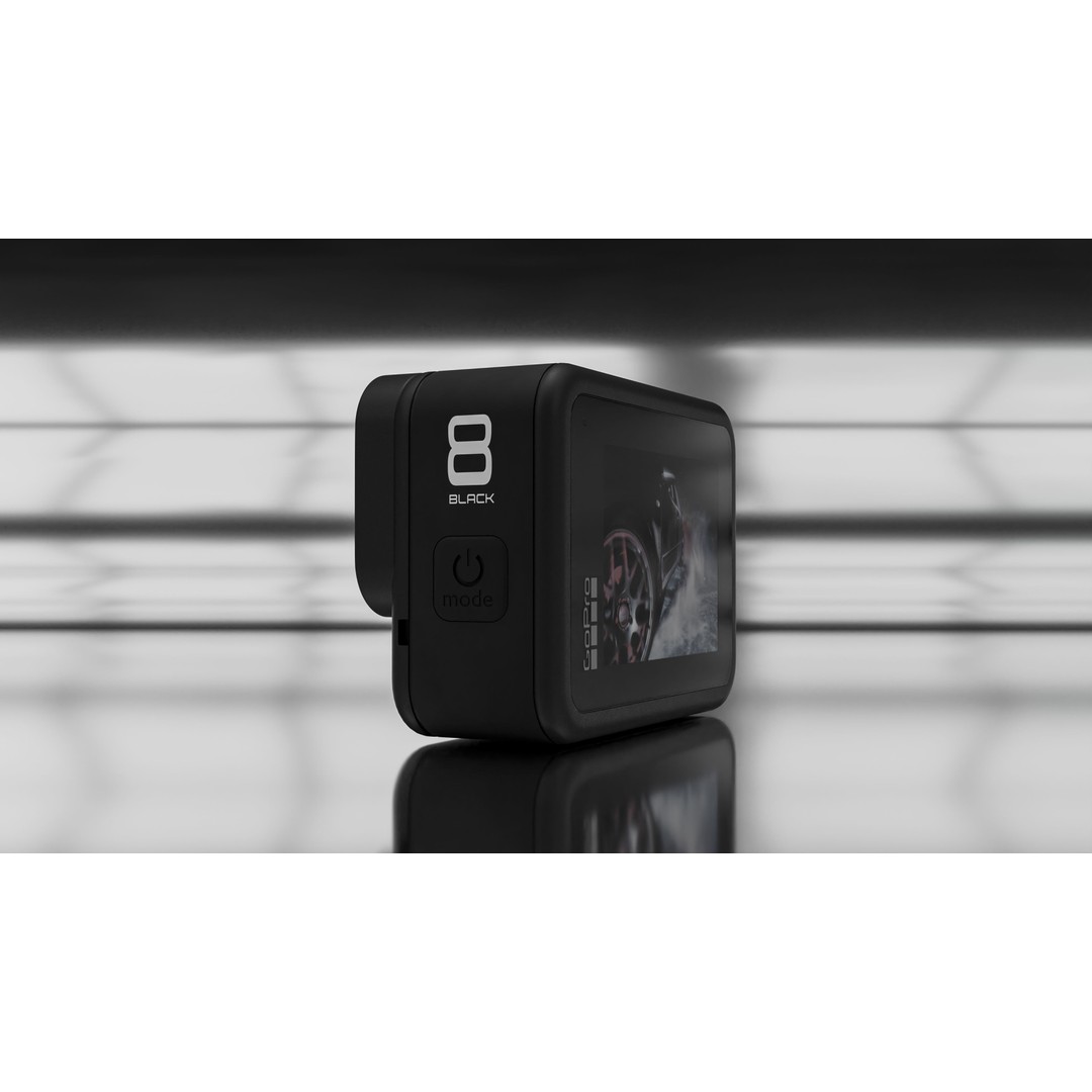 GoPro 8 Black 3D Model – Realistic Rigged Camera for Blender - View 8