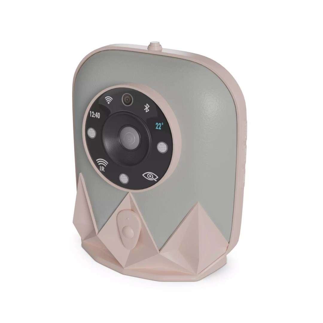 Baby Monitor 3D Model – Chic Design, PBR Textures, Blender Format - View 2