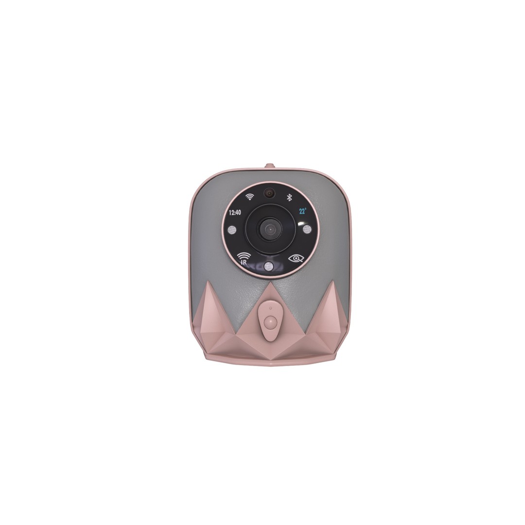 Baby Monitor 3D Model – Chic Design, PBR Textures, Blender Format - View 3