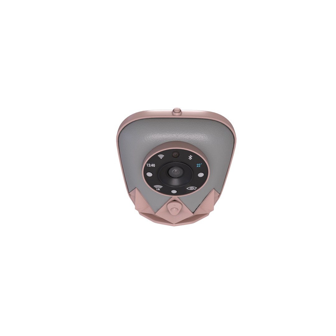 Baby Monitor 3D Model – Chic Design, PBR Textures, Blender Format - View 4