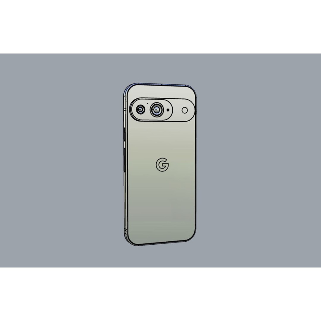 Google Pixel 9 and 9 Pro 3D Model – High Poly Smartphone Asset, FBX, OBJ - View 26