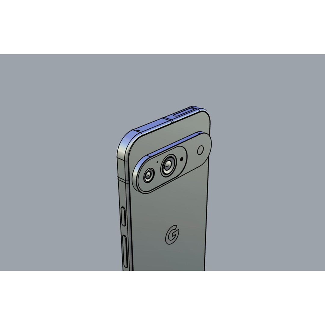 Google Pixel 9 and 9 Pro 3D Model – High Poly Smartphone Asset, FBX, OBJ - View 27