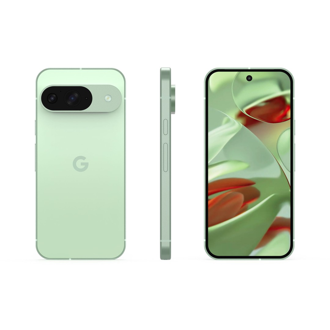 Google Pixel 9 and 9 Pro 3D Model – High Poly Smartphone Asset, FBX, OBJ - View 4