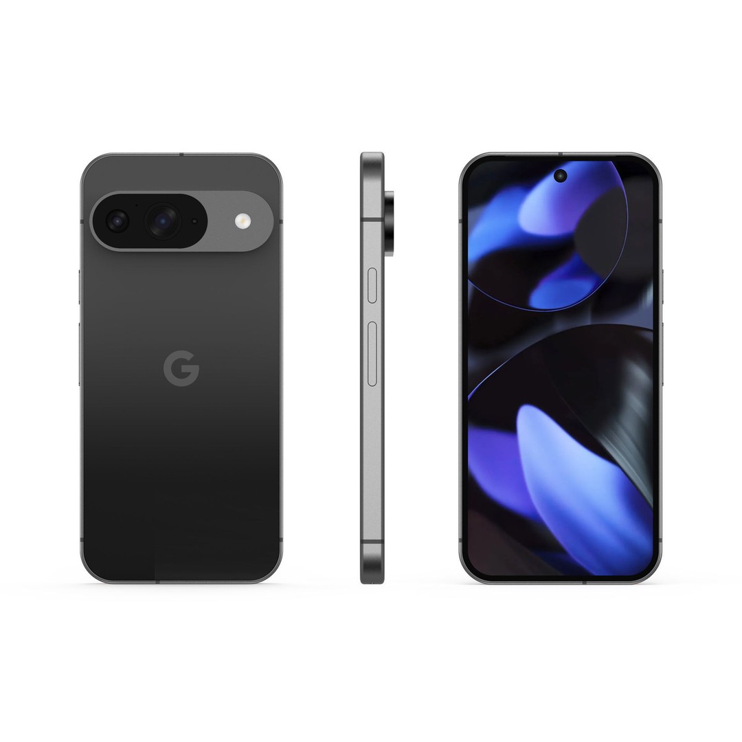 Google Pixel 9 and 9 Pro 3D Model – High Poly Smartphone Asset, FBX, OBJ - View 6