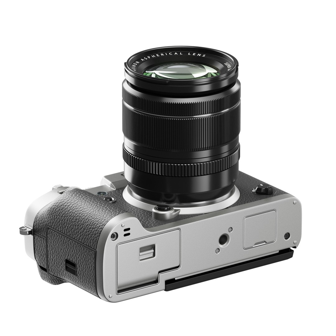 Fujifilm X-T3 Camera 3D Model – High Poly PBR Asset, FBX - View 5