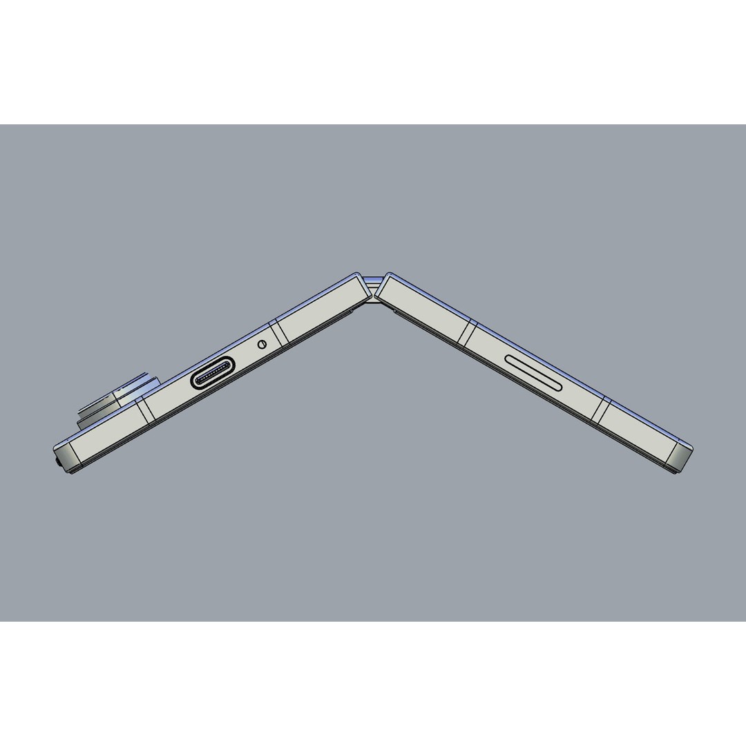 SAMSUNG Galaxy Z Fold6 3D Model – Realistic Mobile Phone, FBX, OBJ - View 25