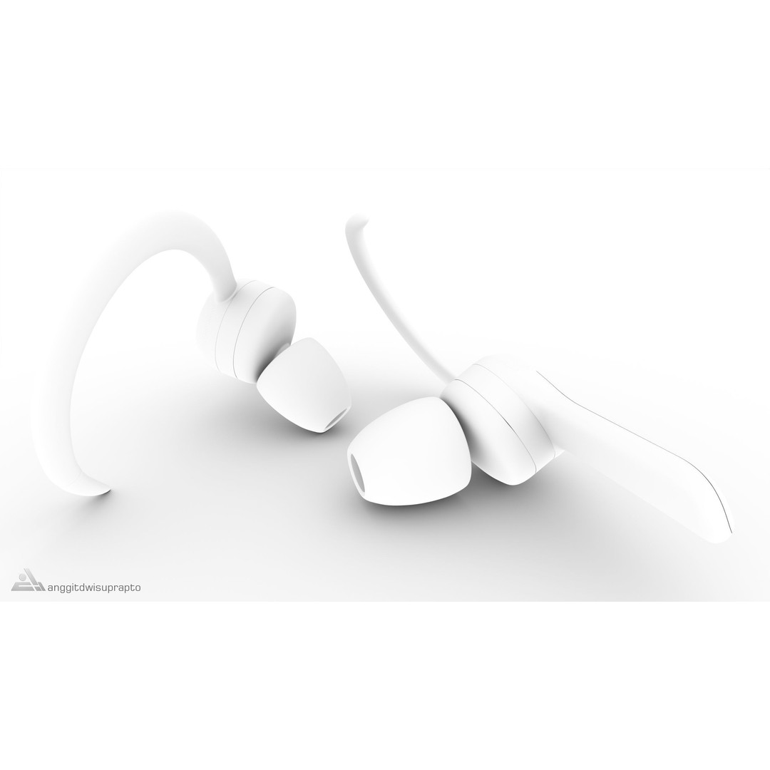 Sport Headphones 3D Model – Realistic Low Poly Design, FBX & PBR Textures