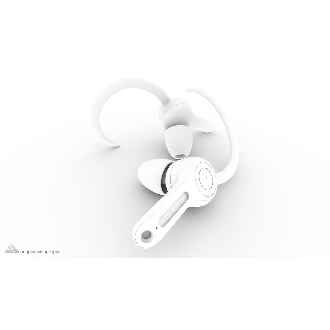 Sport Headphones 3D Model – Realistic Low Poly Design, FBX & PBR Textures - View 18